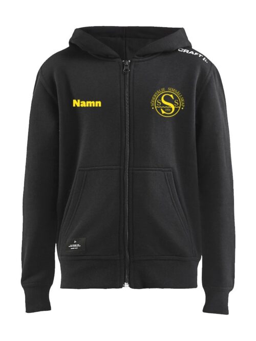 Community FZ Hoodie Svart Jr