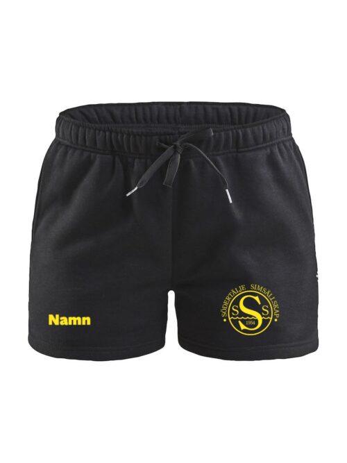 Community Sweatshorts Svart Dam